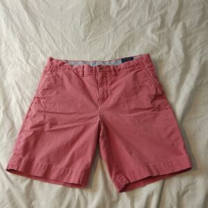 Polo Ralph Lauren Shorts Mens 34 Pink Stretch Classic Fit‎ Chino Preppy Summer